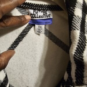 Black and White Plaid Sweater